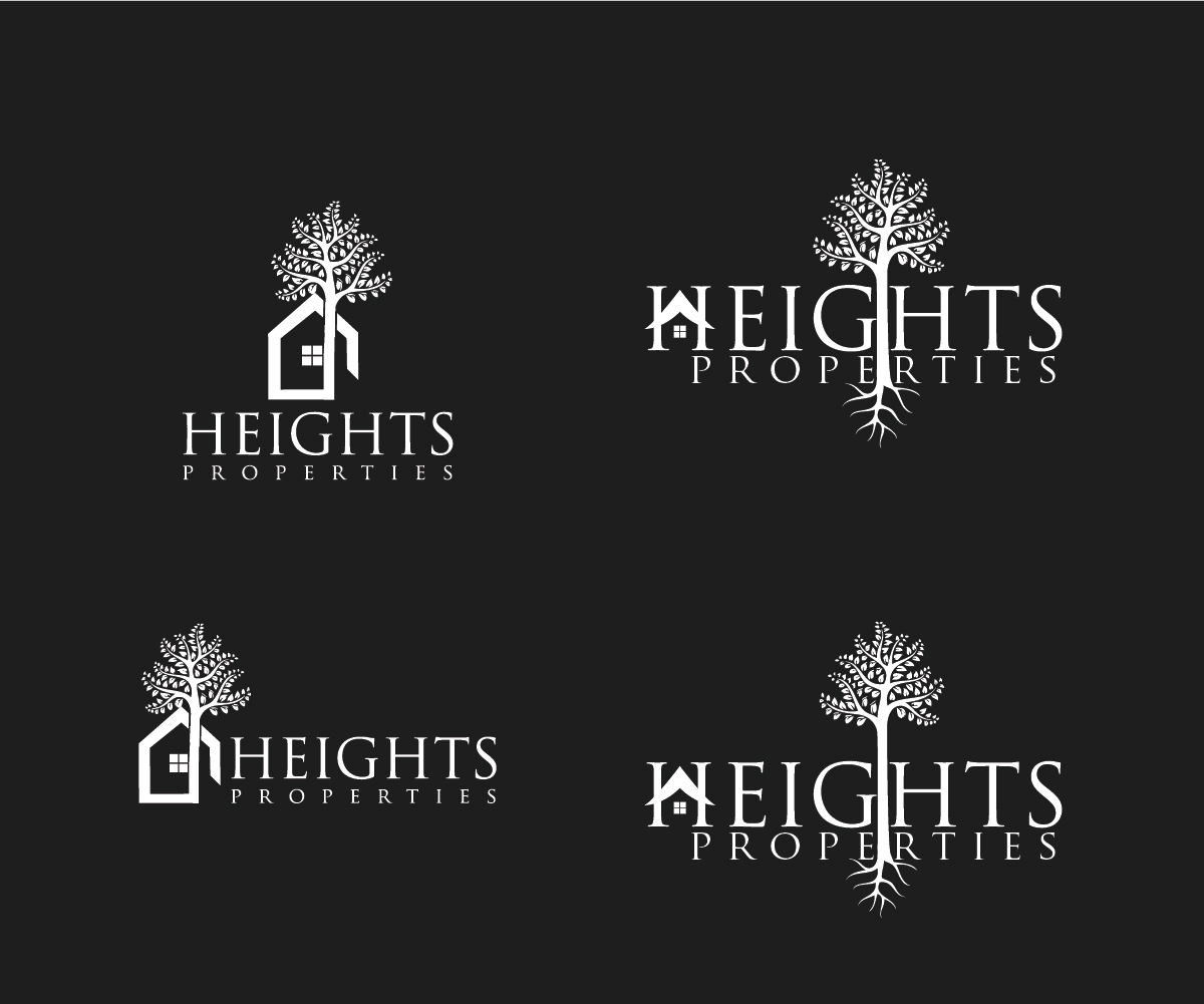 Diseño de Logo por creativemood438 para Heights Properties LLC | Diseño #5870405