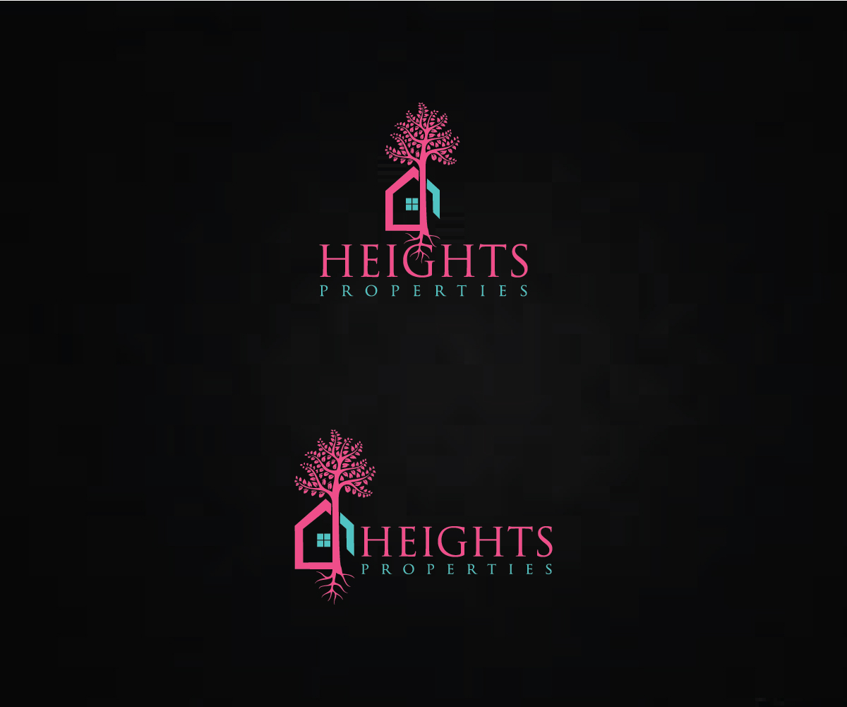 Diseño de Logo por creativemood438 para Heights Properties LLC | Diseño #5885747