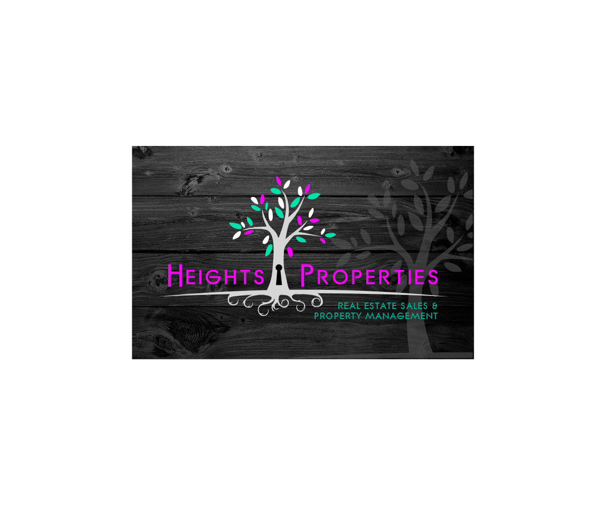 Diseño de Logo por Living Horses Graphics para Heights Properties LLC | Diseño #5886728