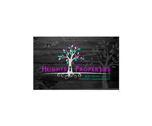 Diseño de Logo por Living Horses Graphics para Heights Properties LLC | Diseño: #5886728