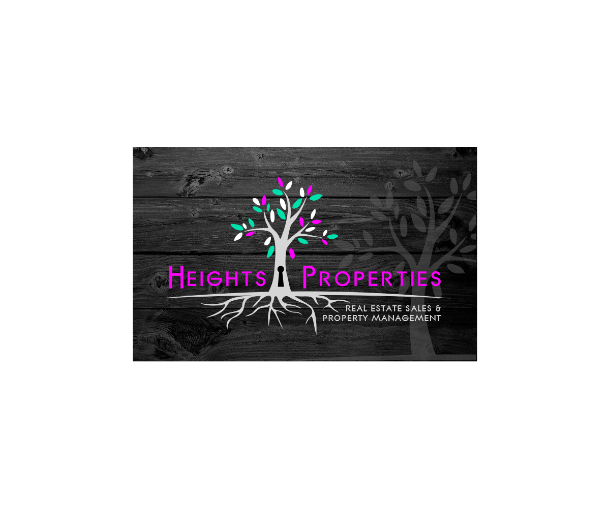 Diseño de Logo por Living Horses Graphics para Heights Properties LLC | Diseño #5886739