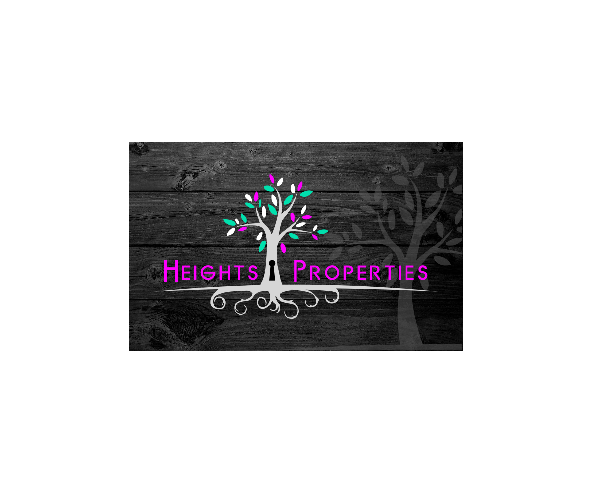 Logo Design by Living Horses Graphics for Heights Properties LLC | Design #5886770