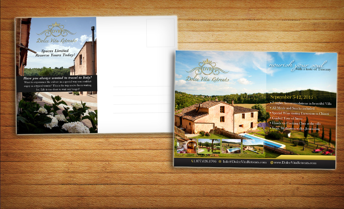 Postcard Design by alessandroevge for this project | Design #5836146