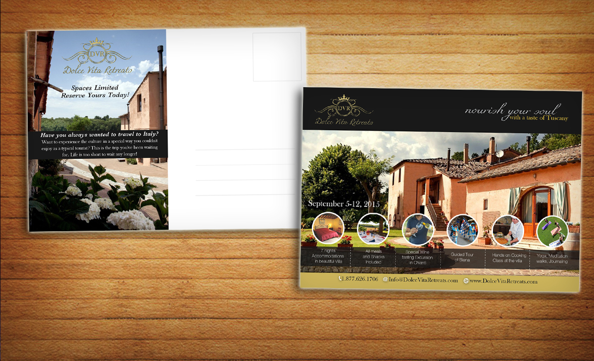 Postcard Design by alessandroevge for this project | Design #5836147