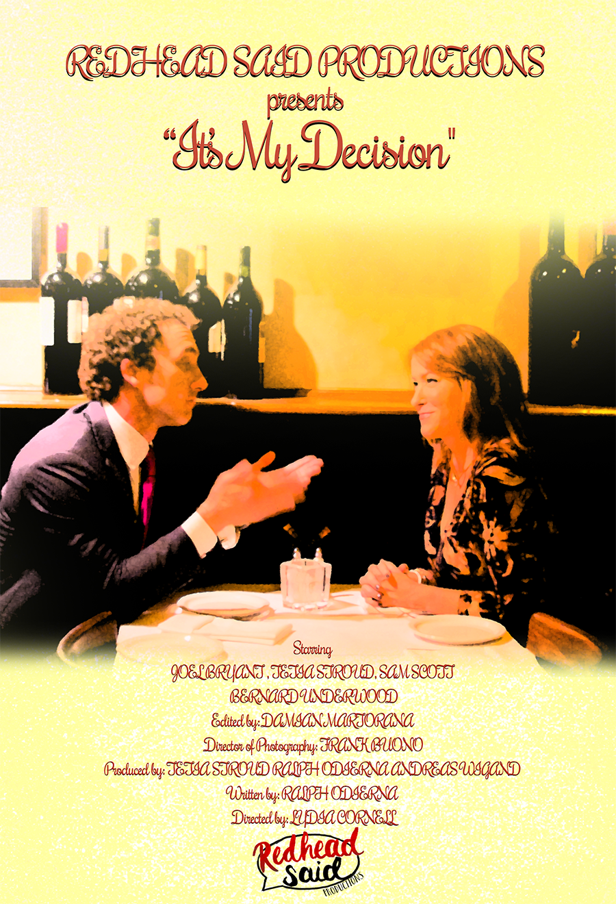 Poster Design by Arthirst for Redhead Said Productions | Design #5845284