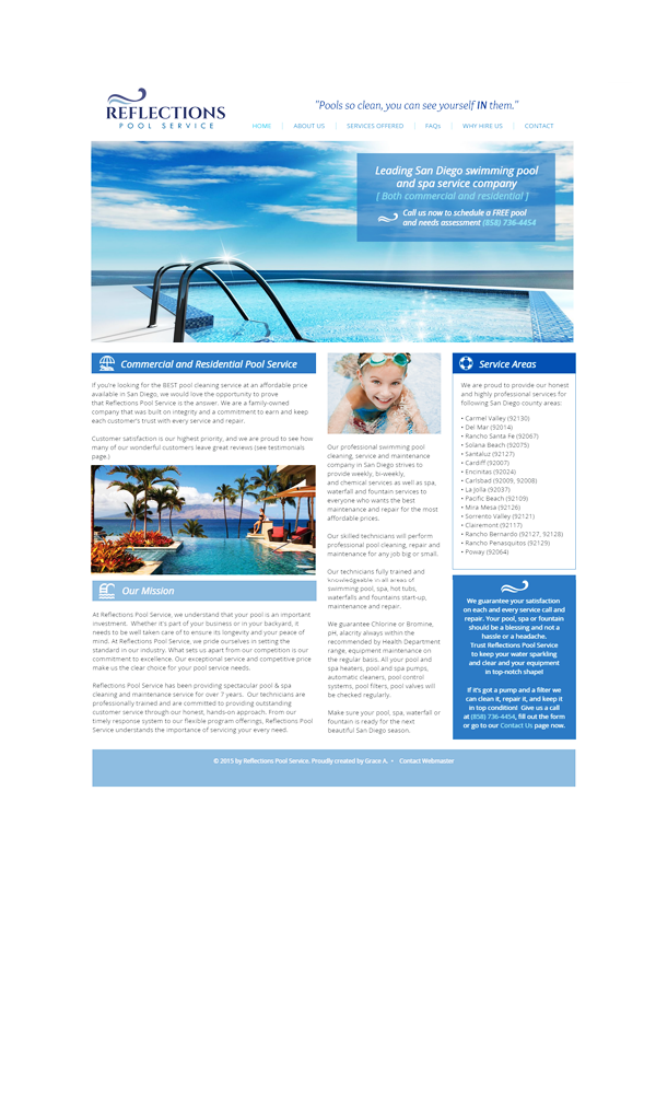 Web Design by Grace A for this project | Design #5847374