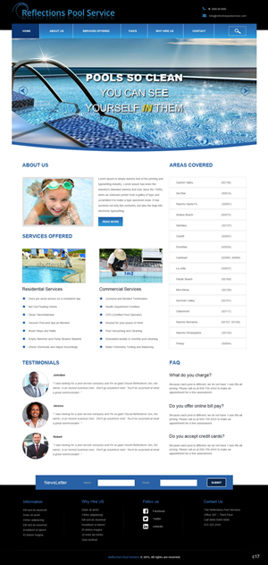 Web Design by pb for this project | Design: #5841045