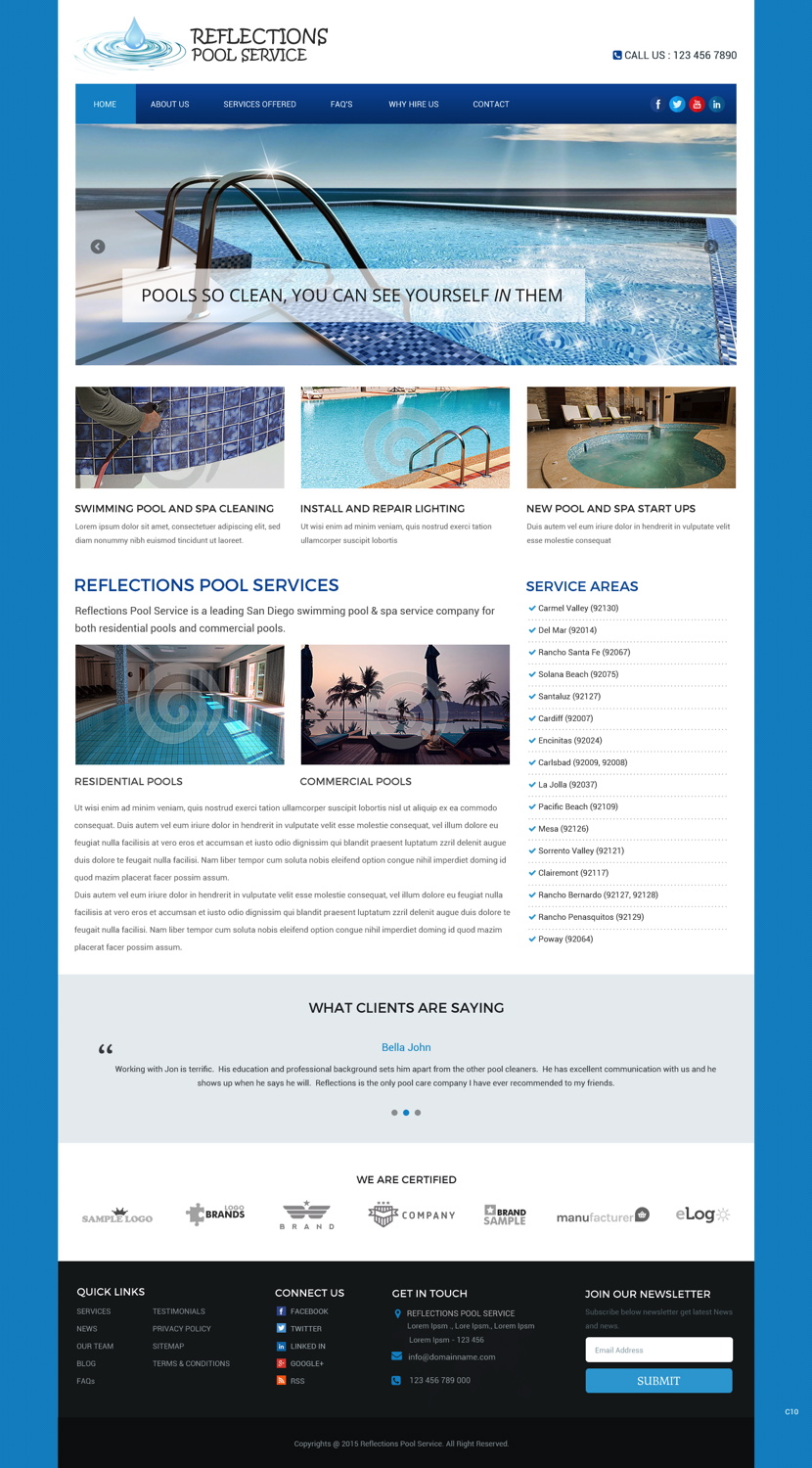 Web Design by pb for this project | Design #5851344