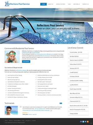 Web Design by pb for this project | Design: #5851357
