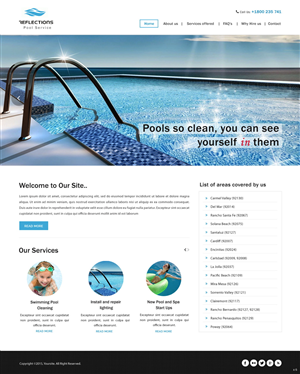 Web Design by pb for this project | Design #5851360