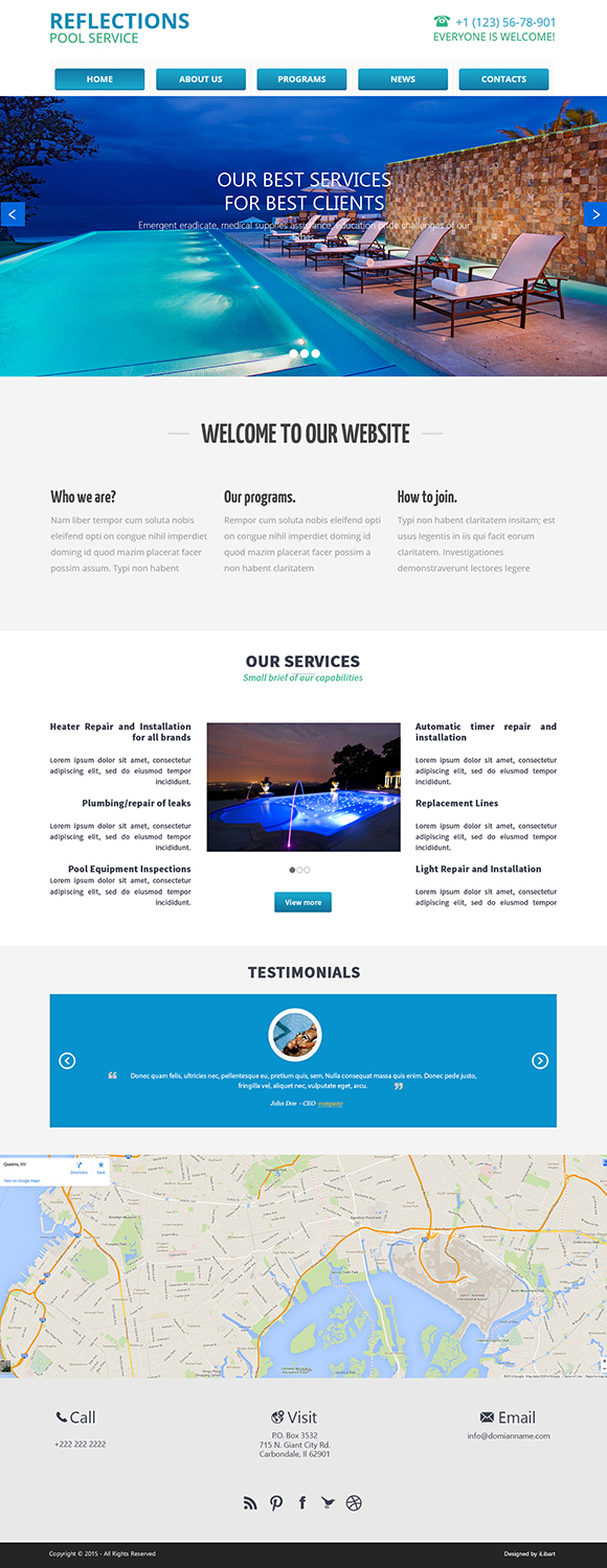 Web Design by iLibart for this project | Design #5837253