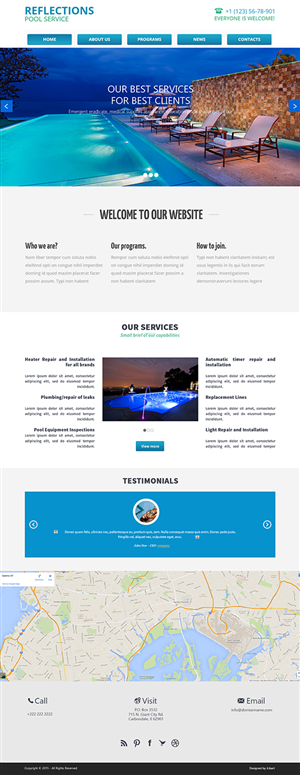 Web Design by iLibart for this project | Design #5837253