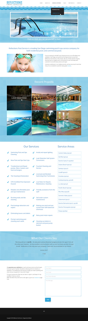Web Design by Da Miracle for this project | Design: #5862269