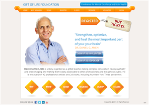 Web Design by pb for Gift of Life Foundation | Design: #1596188
