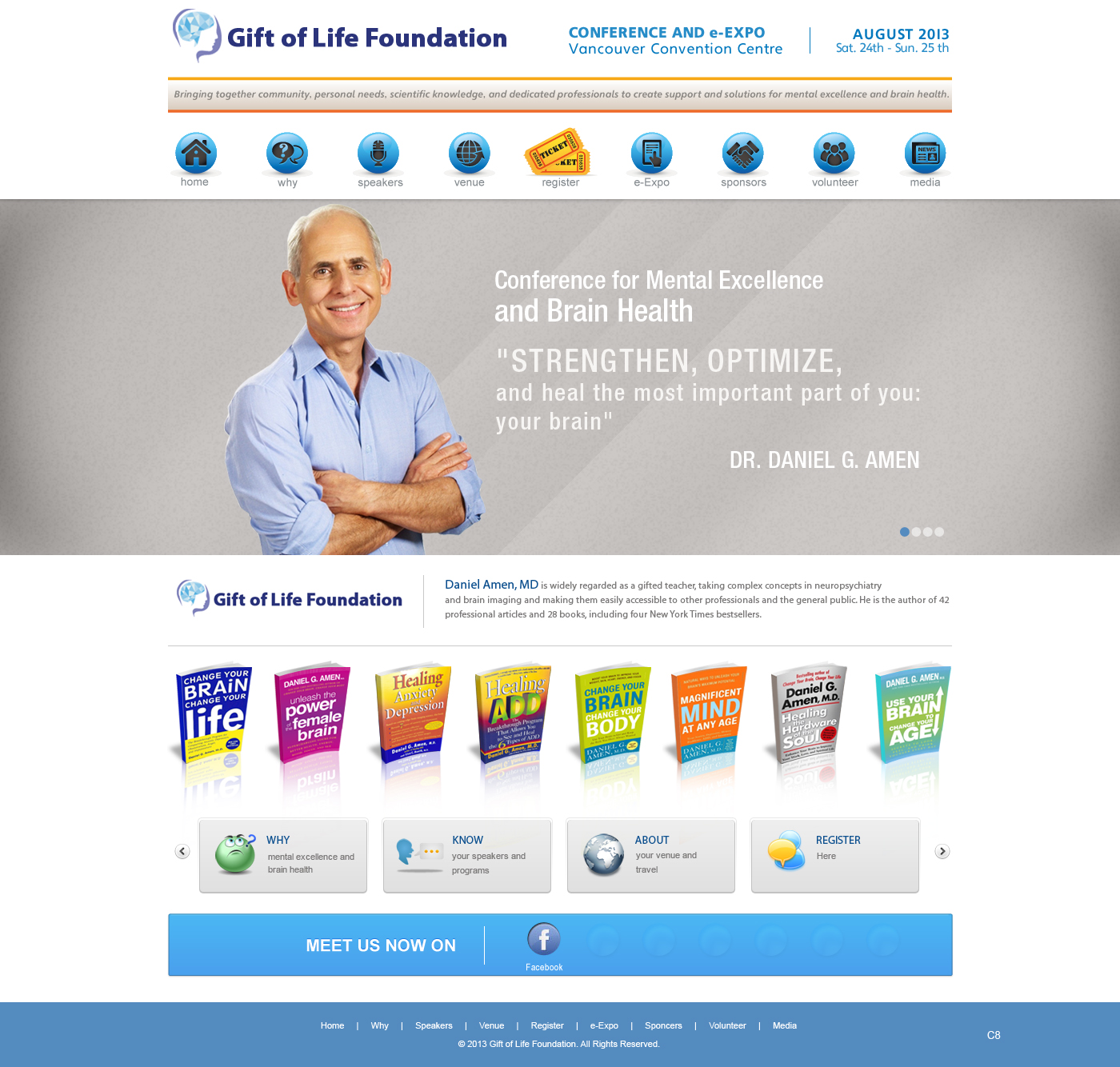 Web Design par pb pour Gift of Life Foundation | Design #1623627