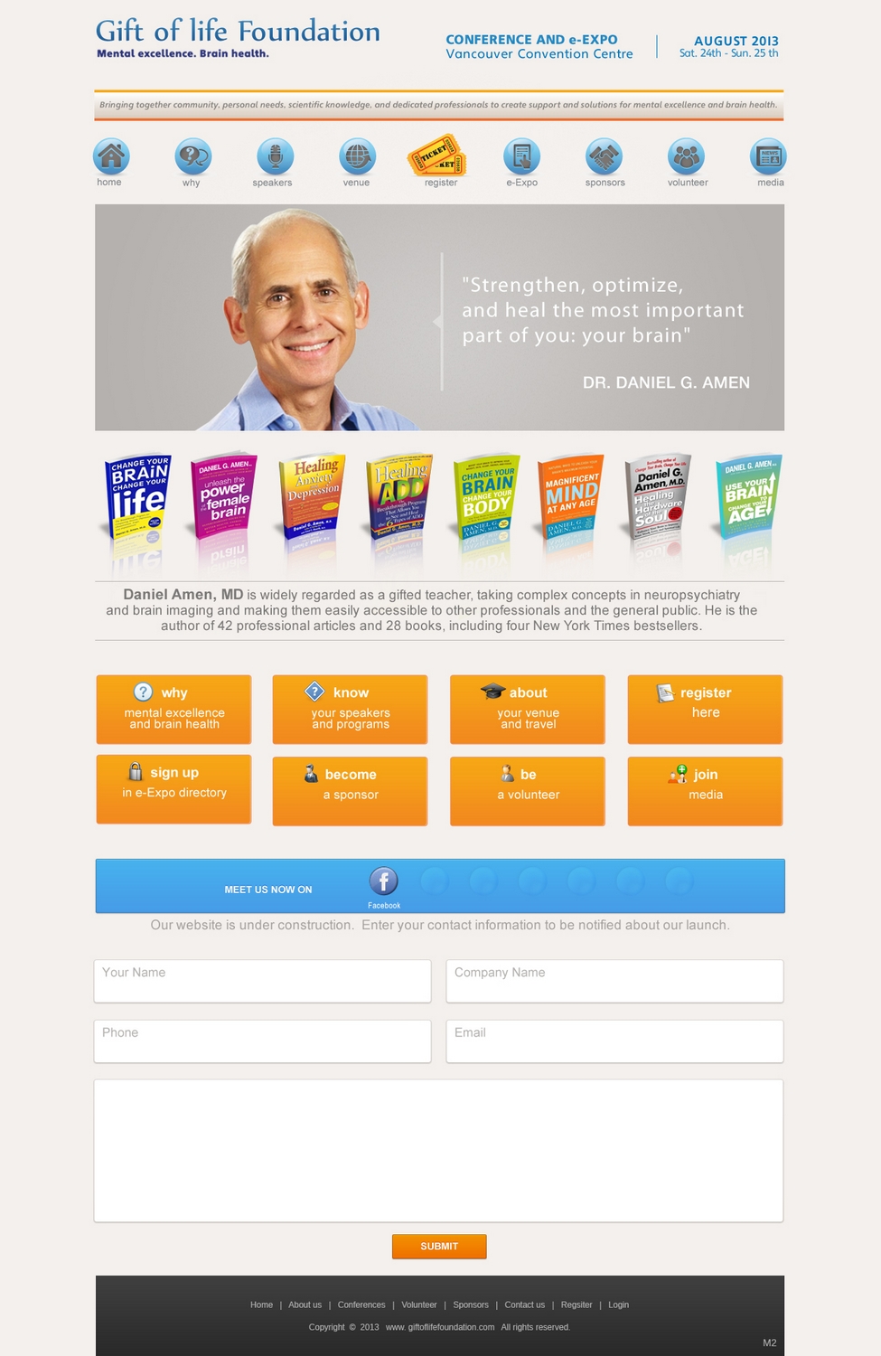 Web Design par pb pour Gift of Life Foundation | Design #1623630