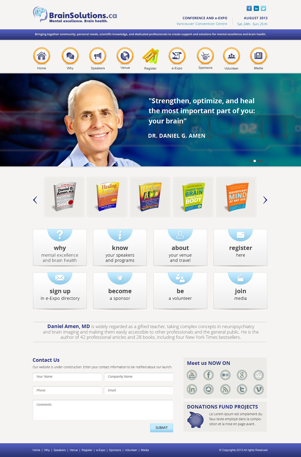 Web Design par OM pour Gift of Life Foundation | Design #1638890