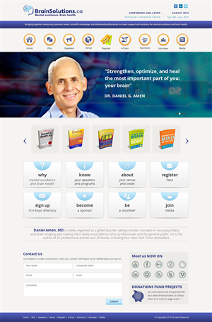 Web Design by OM for Gift of Life Foundation | Design: #1638890