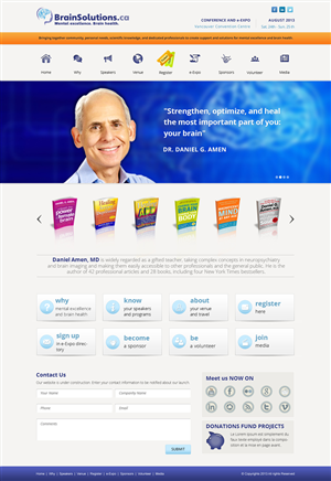 Web Design by OM for Gift of Life Foundation | Design #1638895