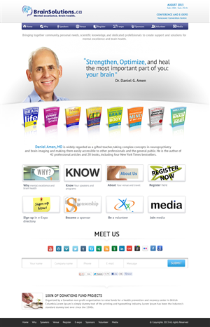 Web Design by OM for Gift of Life Foundation | Design: #1638984