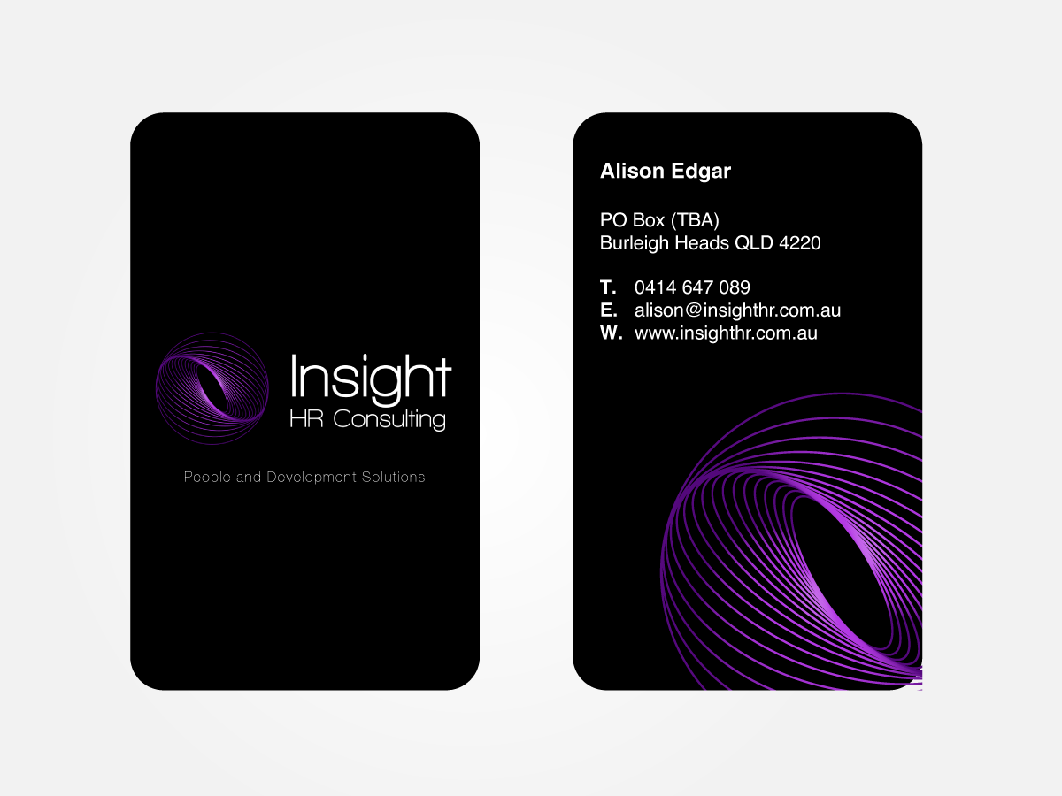 Business Card Design by mag wong for this project | Design #307431