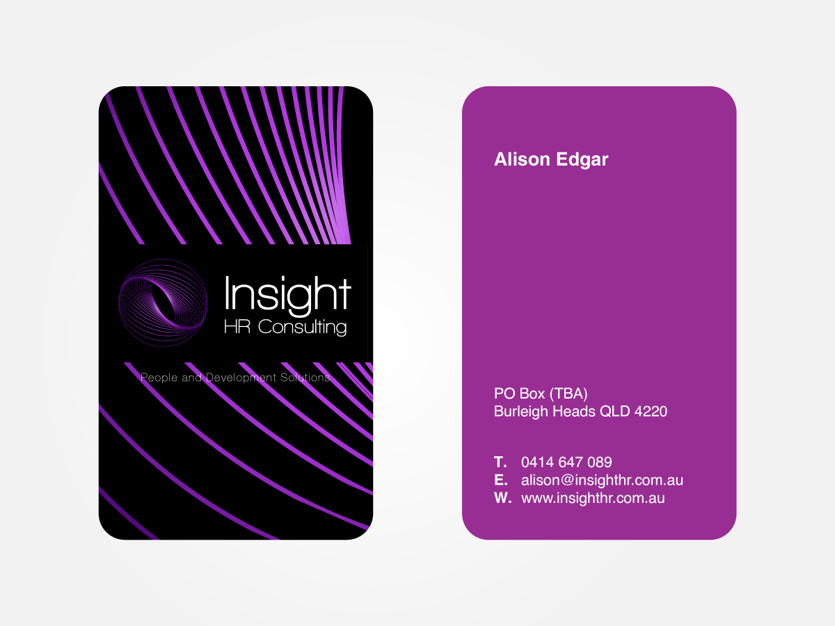 Business Card Design by mag wong for this project | Design #307432