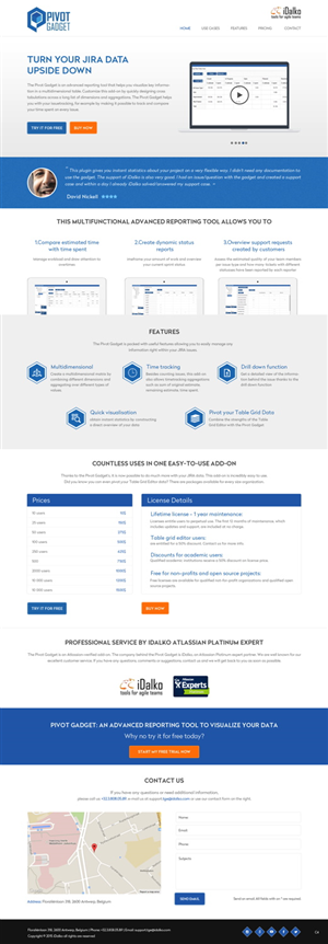 Design de Page d'Accueil par pb pour idalko | Design : #5887760