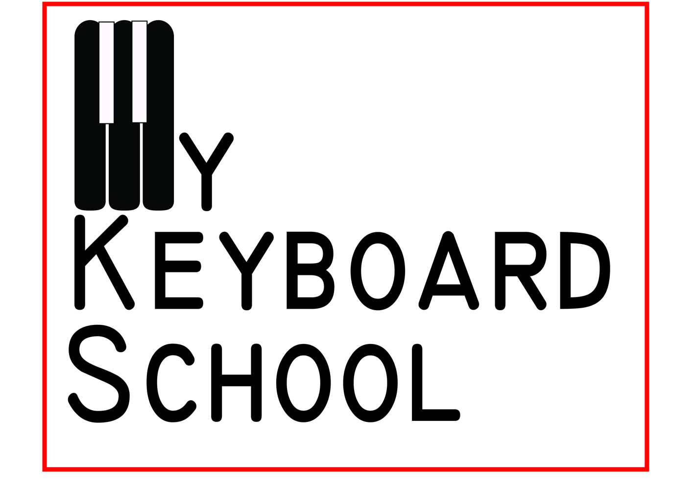 Logo Design by g.minonna for My Keyboard School | Design #5838363