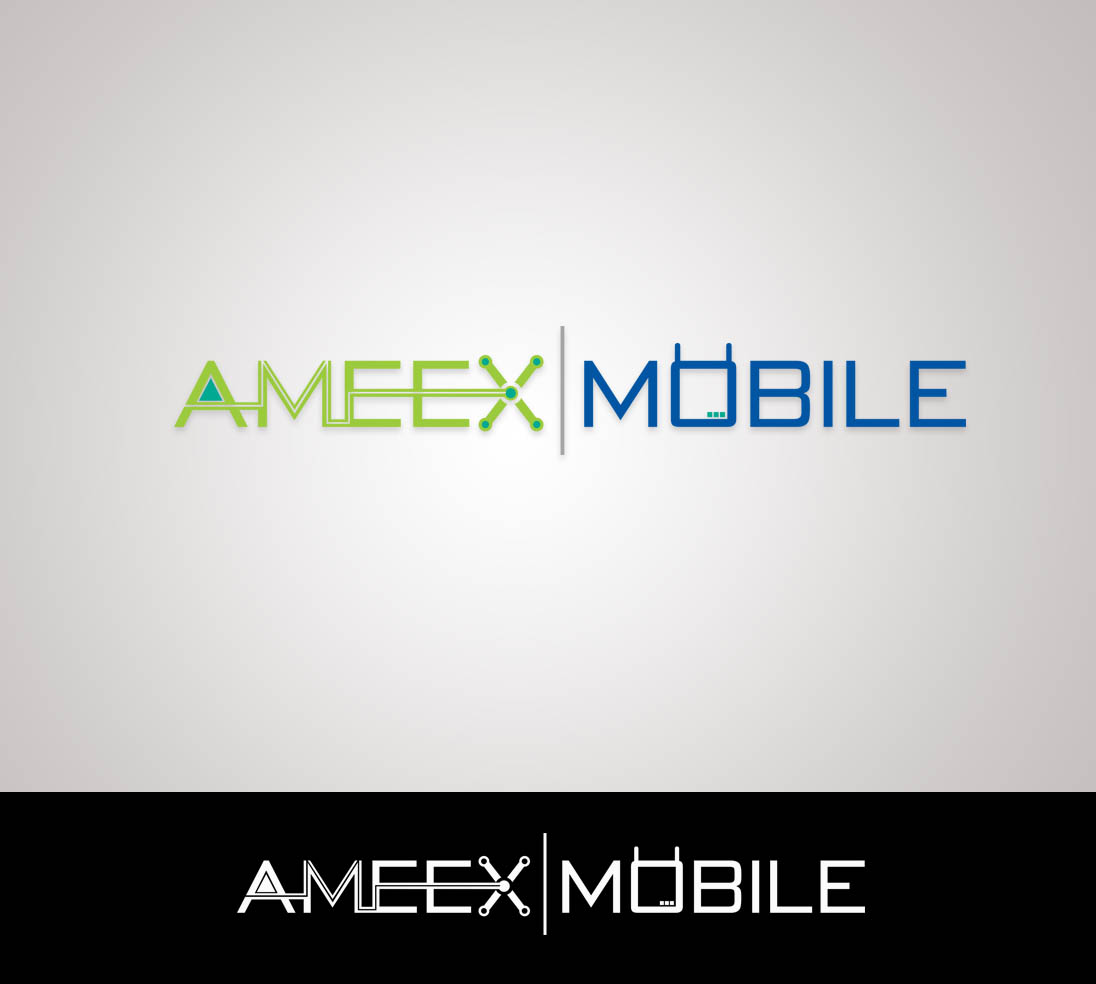 Logo Design by gemancer21 for AMEEX Mobile Exchange S.A. | Design #5838349
