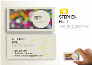 Logo Design by IMAGE SOLUTION for Stephen Hull Photography | Design #1612818