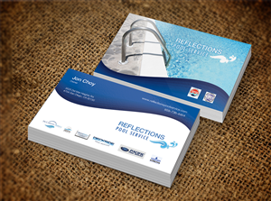 pool business cards