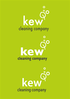 Logo Design by Hiccups Design for Kew Cleaning Company | Design: #1644227
