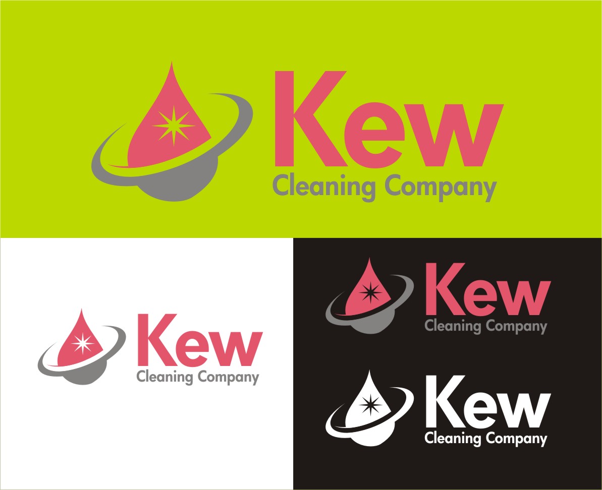 Logo Design by Sushma for Kew Cleaning Company | Design #1605822