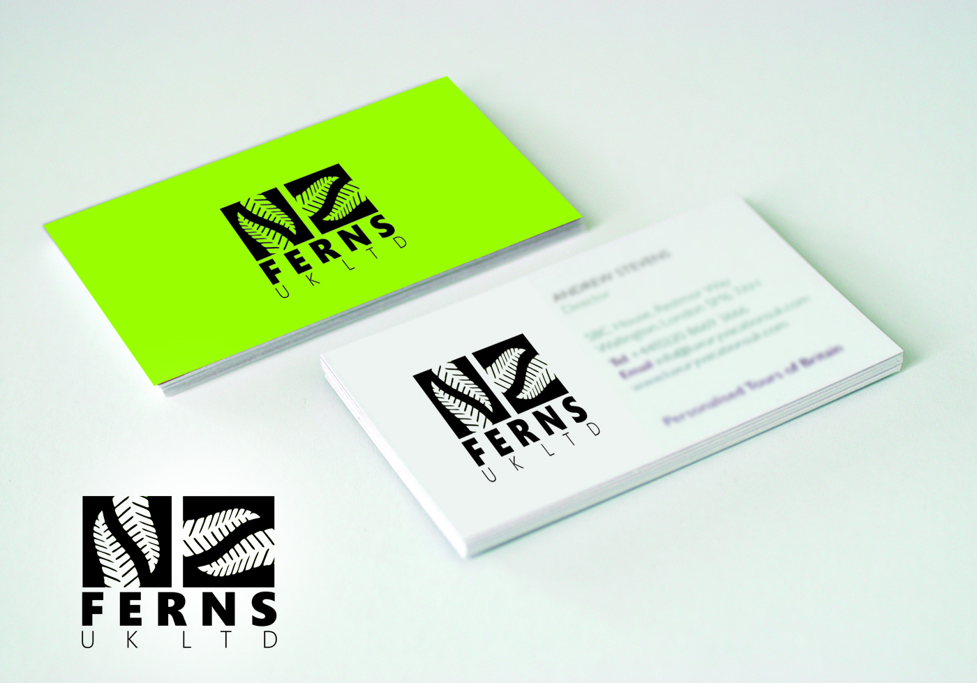 Logo Design by uk for NZ Ferns UK Ltd | Design #5857434