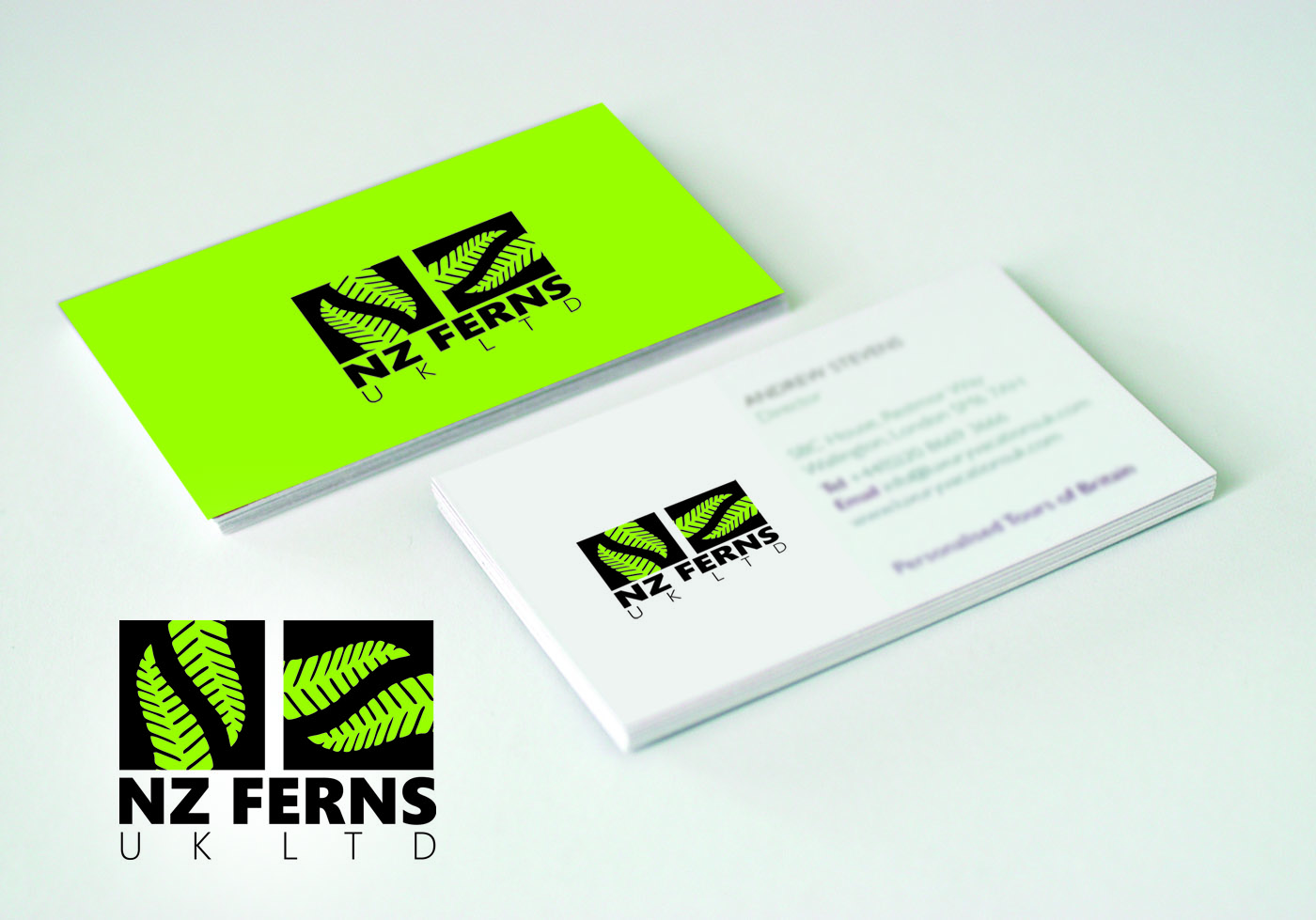 Logo Design by uk for NZ Ferns UK Ltd | Design #5857439