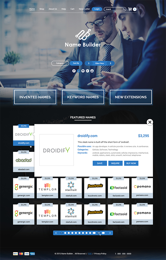 Web Design by TheCodeWire for Webcorp | Design #5883632