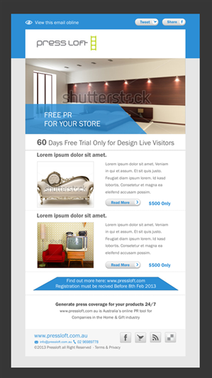 Diseño Gráfico por Abhiranjan Yadav para Press Loft | Diseño: #1682719