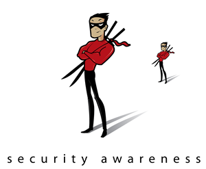 IT Security Awareness lead figure / mascot