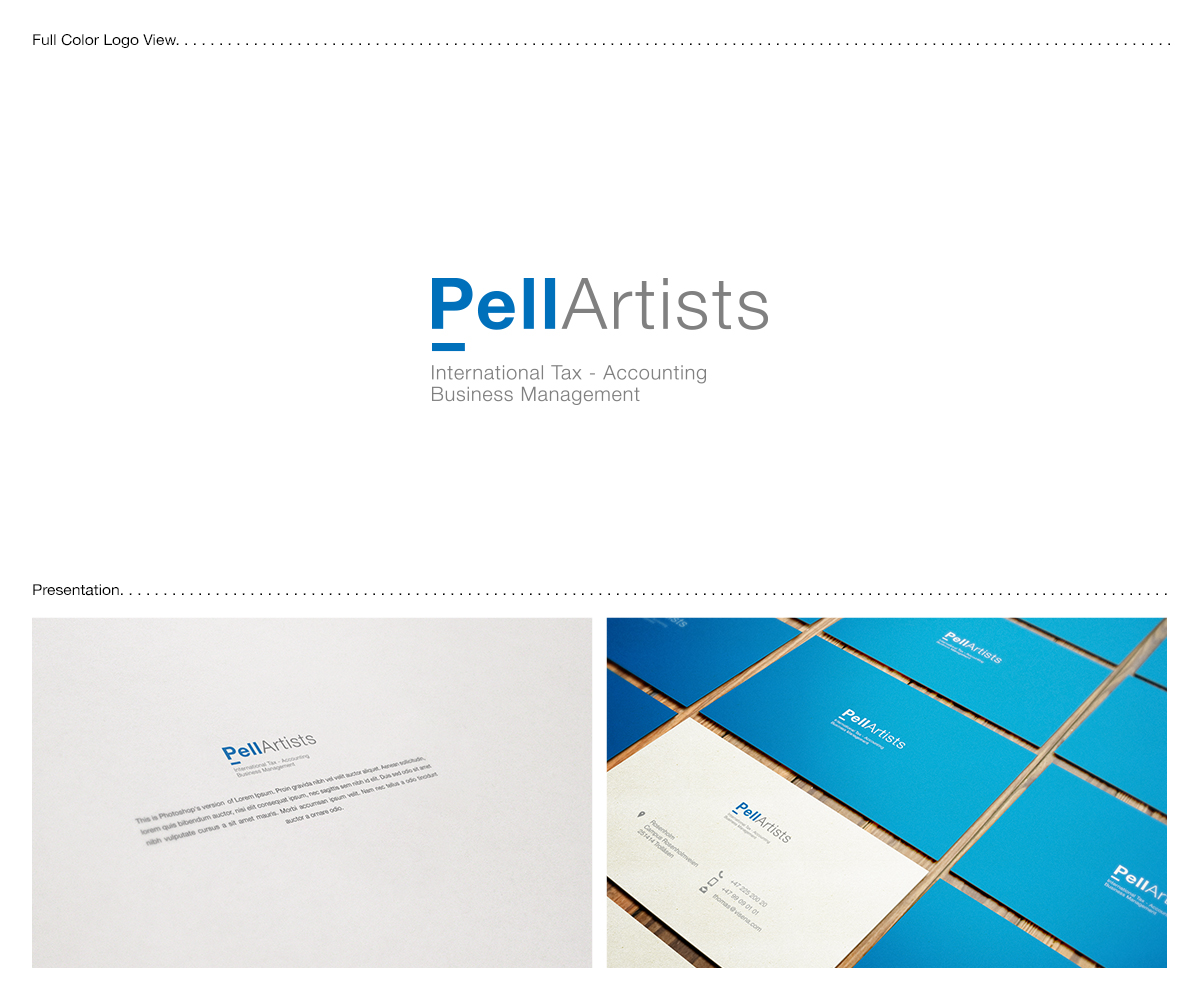 Logo Design by VisualFlava for Pell Artists Limited | Design #5869203
