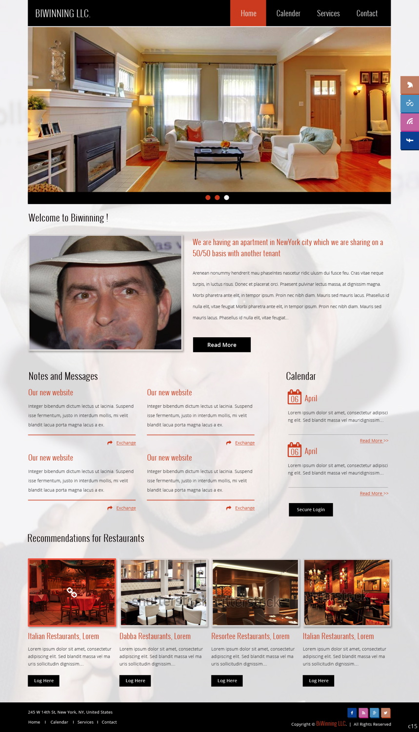 Web Design by pb for this project | Design #5882005