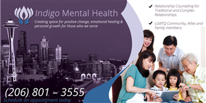 Advertisement Design by roopaljain for Indigo Mental Health | Design: #5858094