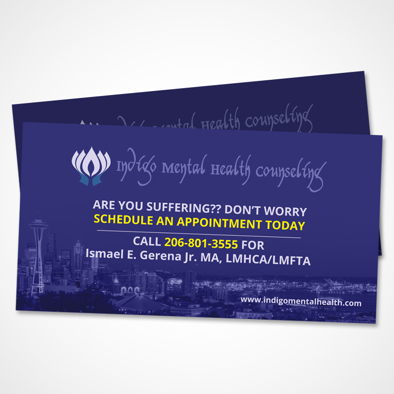 Advertisement Design by Shradha for Indigo Mental Health | Design #5852451