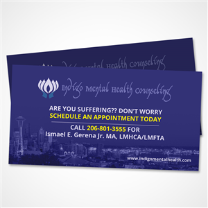 Advertisement Design by Shradha for Indigo Mental Health | Design: #5852451