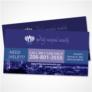 Advertisement Design by Shradha for Indigo Mental Health | Design: #5852452