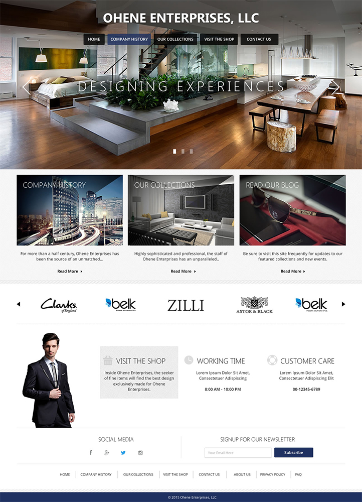 Web-Design von Sandro für B. O. Style | Design #5865774