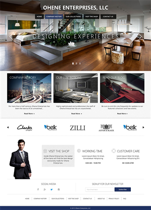 Web-Design von Sandro für B. O. Style | Design #5865774