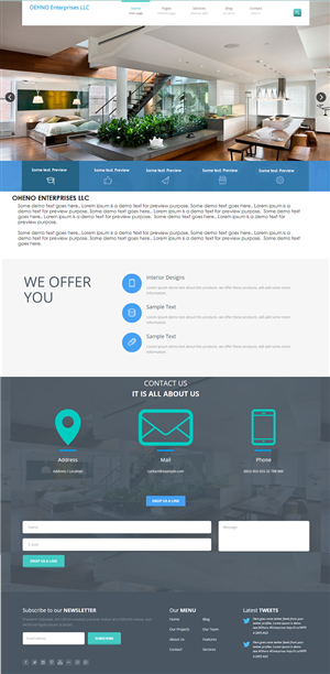 Web-Design von Aman für B. O. Style | Design #5853141