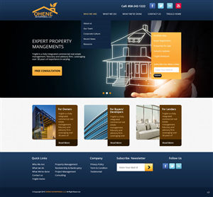 Web Design by saroshdurrani for B. O. Style | Design: #5854384