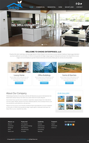 Web Design by saroshdurrani for B. O. Style | Design: #5854534
