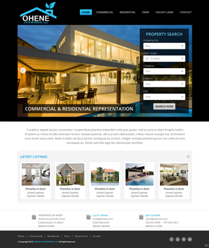 Web Design by saroshdurrani for B. O. Style | Design: #5854559